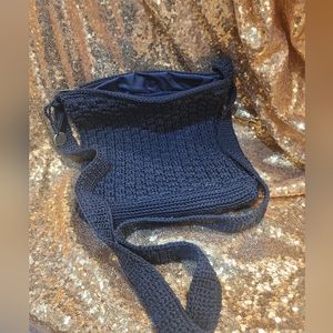Like new the sak originals Crochet purse black crossbody
